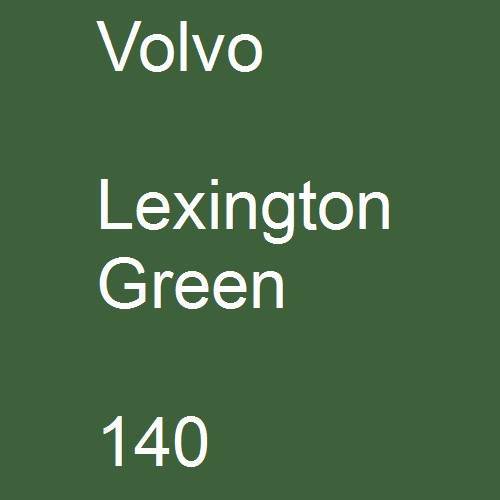 Volvo, Lexington Green, 140.